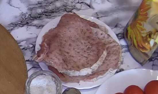 взбить мясо